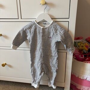 Petit Bateau Striped Romper Size 12 Months